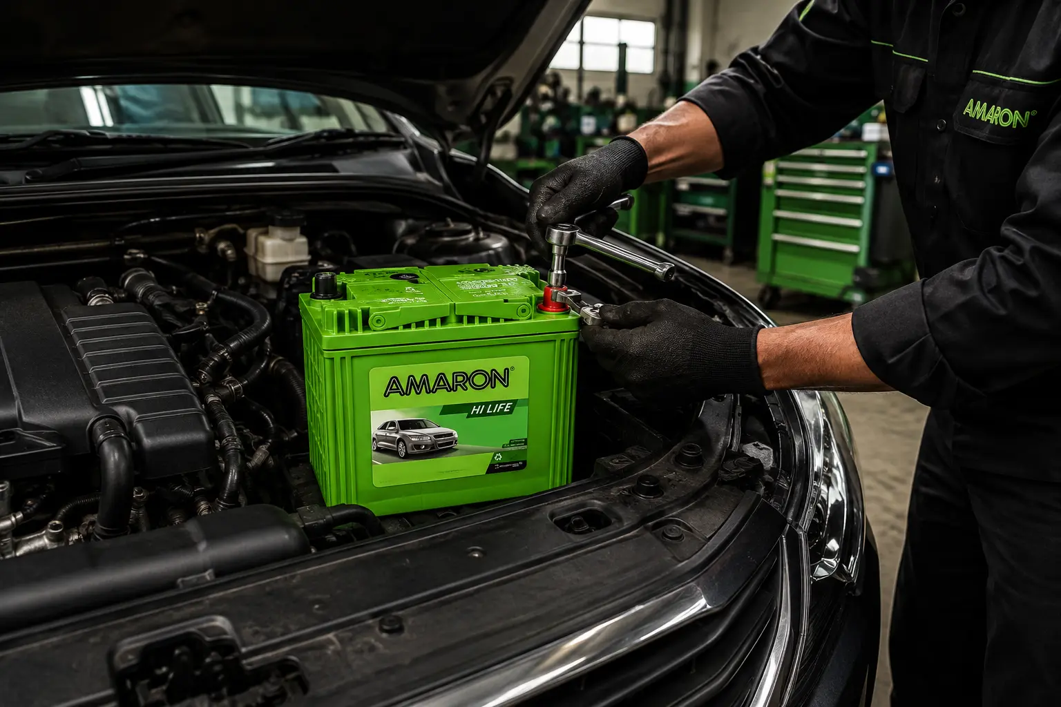 amaron car battery replacement