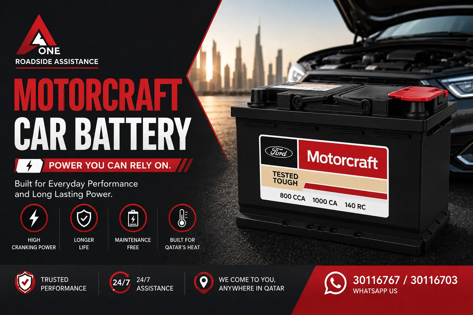 motocraft car battery