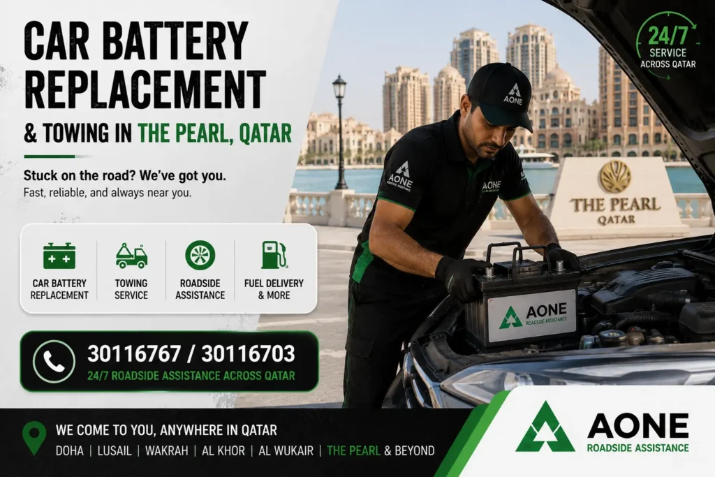 car battery replacement in pearl by aone roadside assistance